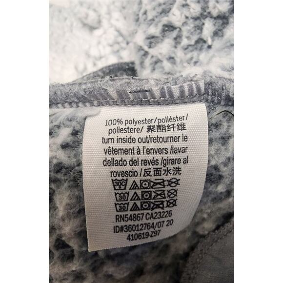 Victoria's Secret Fleece Gray Open Hooded Jacket Size 0/S - Picture 7 of 8